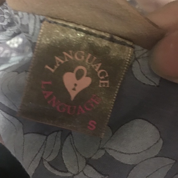 Anthropologie Language Tunic top (Small) - Picture 3 of 3